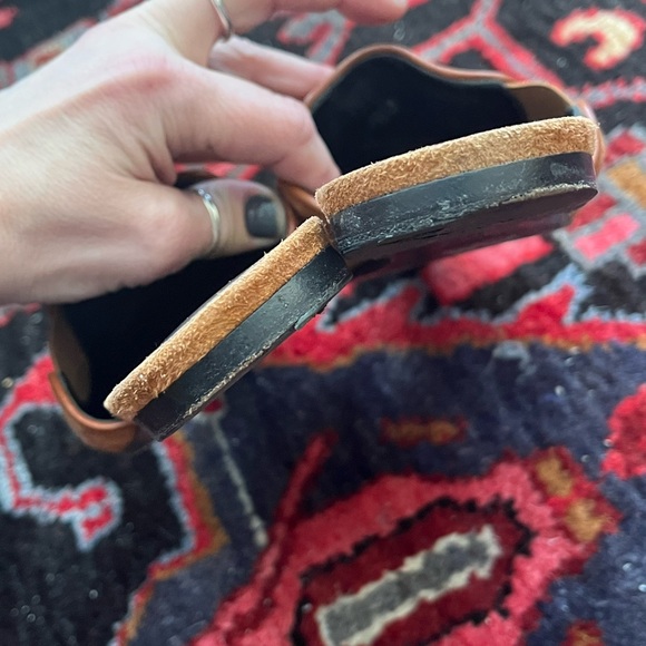 Jenni Kayne Suede Slides- Size 38 1/2- Made in Italy - Picture 7 of 10